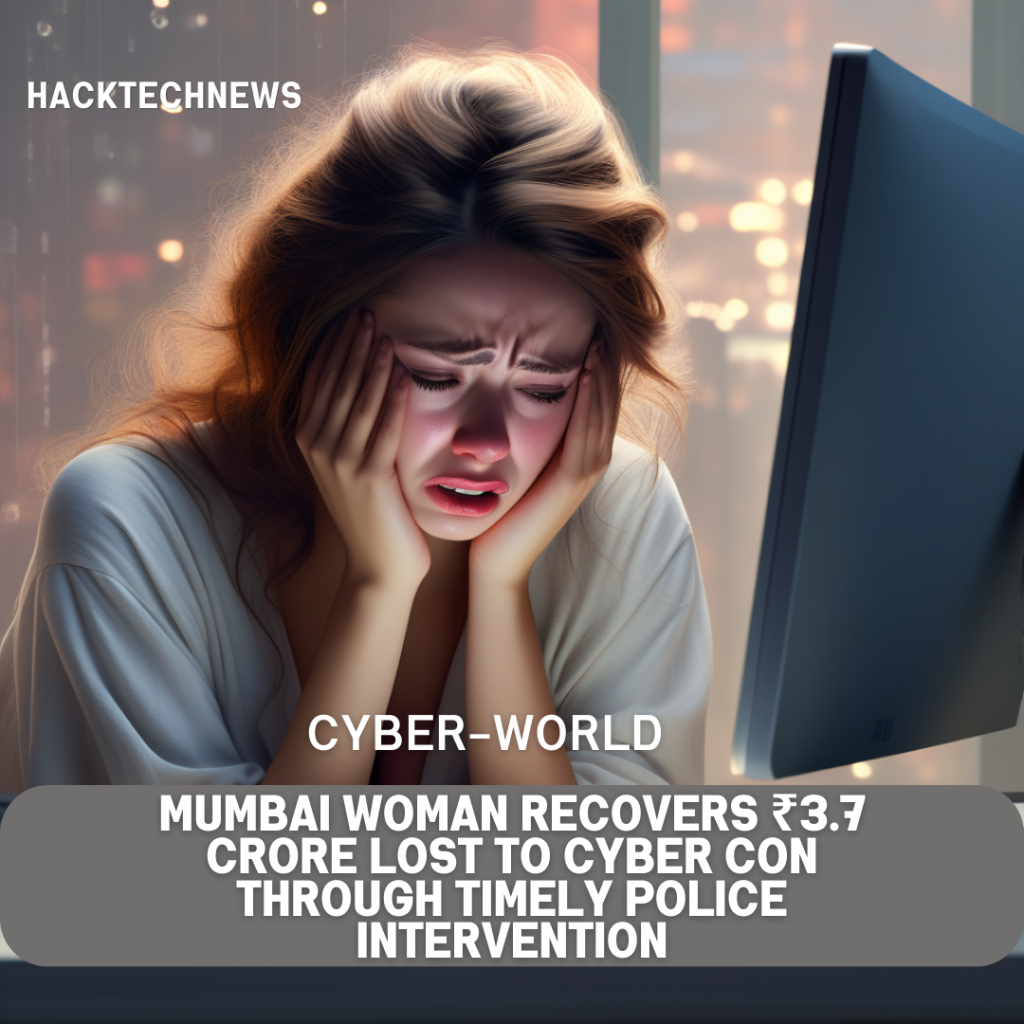Mumbai Woman Recovers ₹3.7